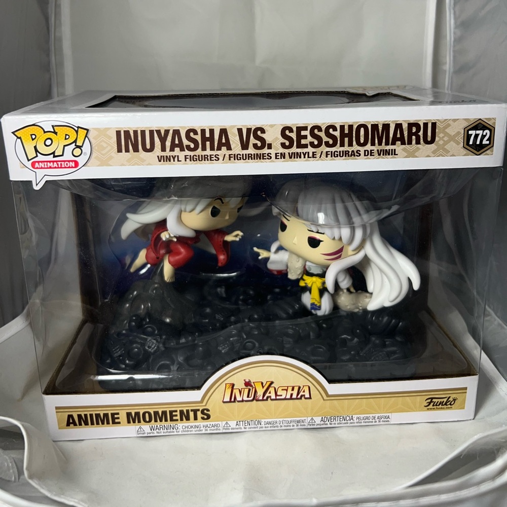 Funko Pop Anime Moments Inuyasha Versus Sesshomaru #772